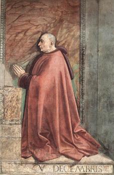 多梅尼科 基爾蘭達約 Portrait of the Donor Francesco Sassetti 多梅尼科 基爾蘭達約 Portrait of the Donor Francesco Sassetti